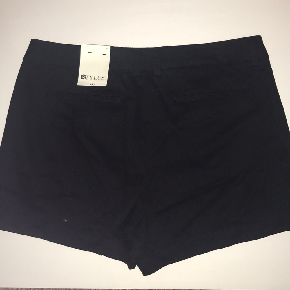 Black Stylus Shorts